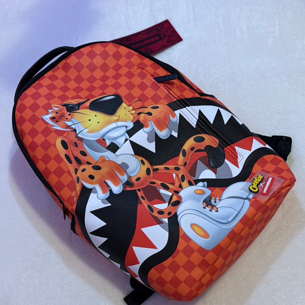 Sprayground Orange Cheetos Backpack